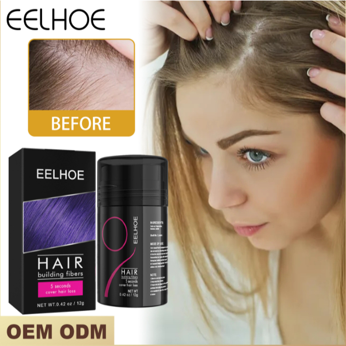 Jual EELHOE Serbuk Serat Rambut Tebal Serat Alami Rambut Tebal Serat ...