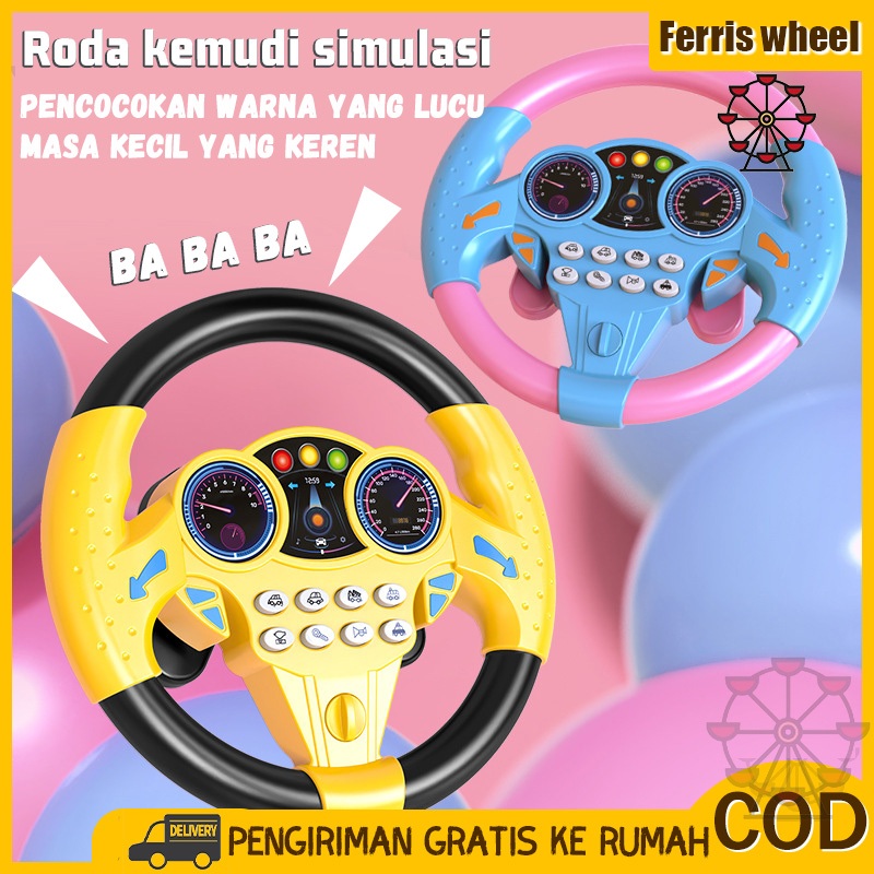 Jual Ferris Wheel Roda kemudi simulasi dengan musik mainan pendidikan ...