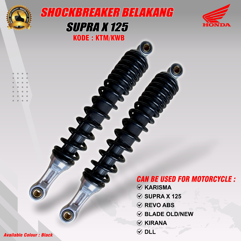 Jual SHOCK BELAKANG SUPRA X 125 KARISMA SUPRA FIT NEW REVO
