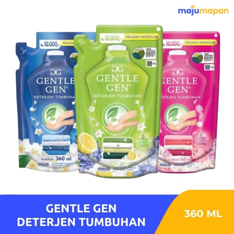 Jual Gentle Gen Deterjen Cair 360ml | Shopee Indonesia