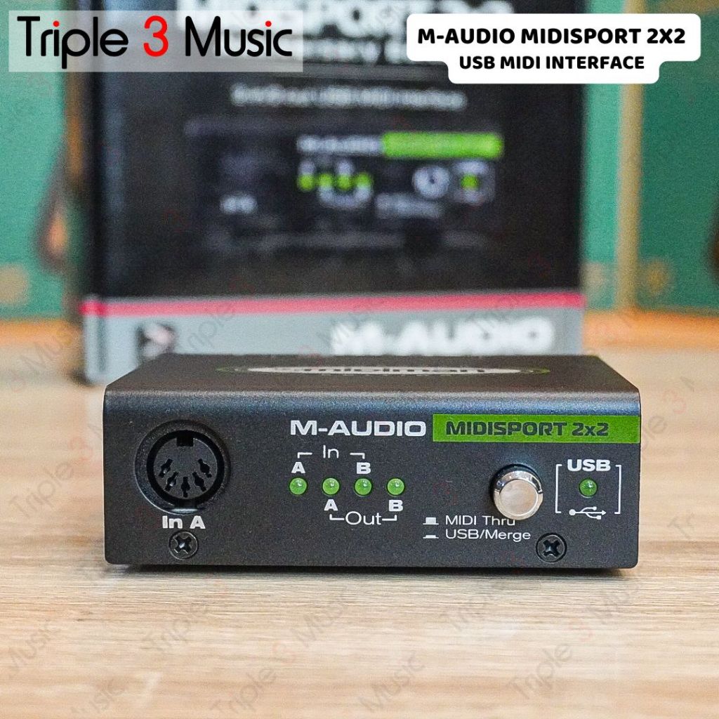 Jual M-Audio Avid USB Midisport 2X2 Midi Interface MIDIMAN | Shopee ...