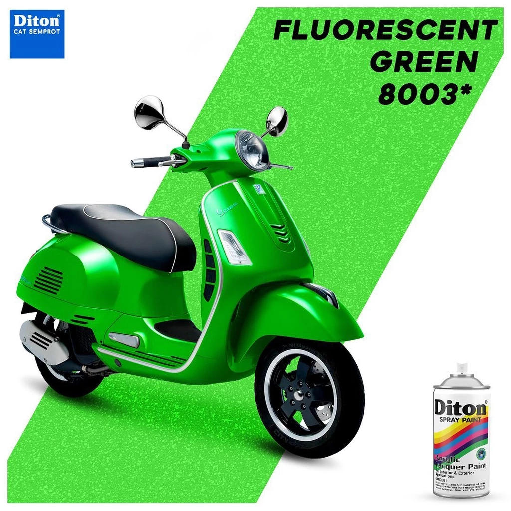 Jual DITON FLUORESCENT SPRAY - 150CC - DF-8003* - GREEN - Upper Home ...