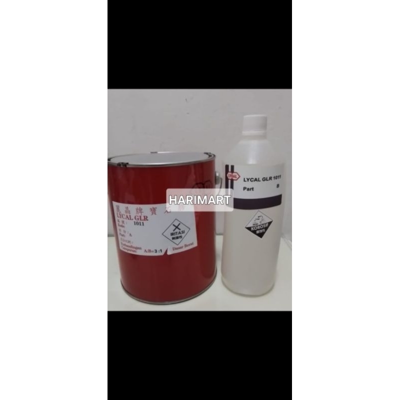 Jual lycal 1011 resin fibreglass bening keras | Shopee Indonesia