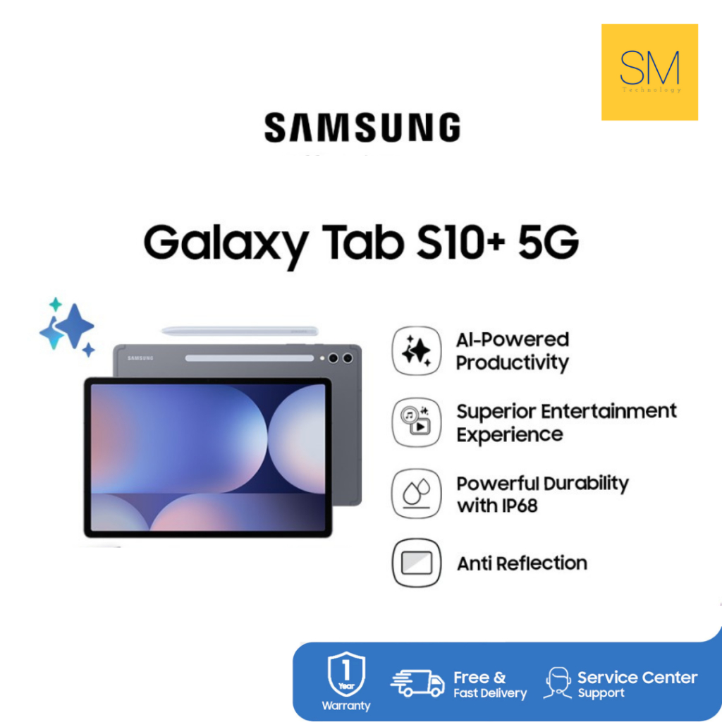 Jual Samsung Galaxy Tab S10+ 5G [12/256GB] - Tablet AI, Tab AI, Galaxy ...