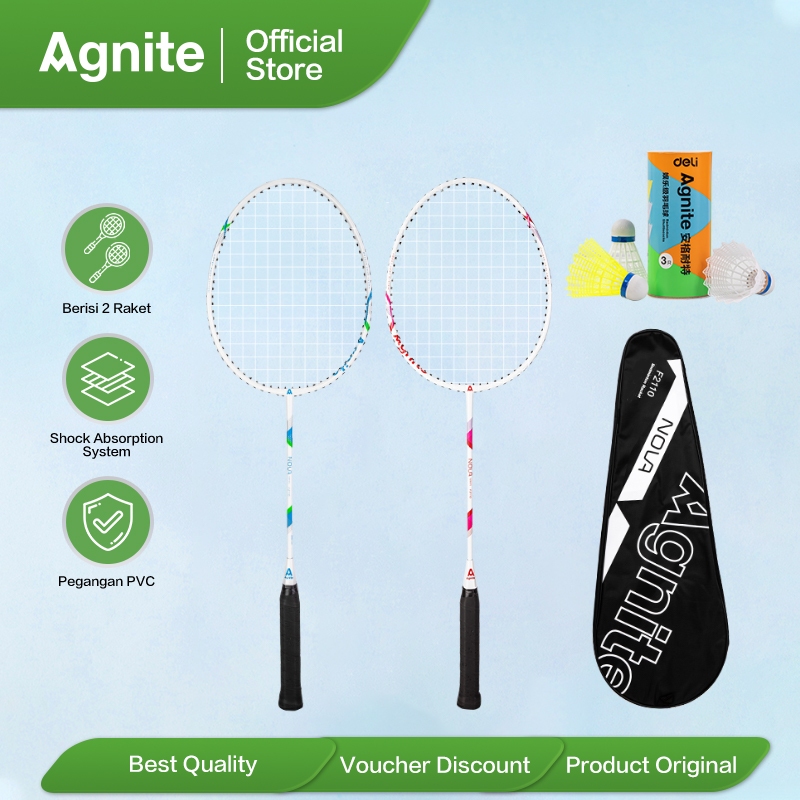 Jual Agnite Badminton Racket / Raket Badminton / Raket Bulu Tangkis isi ...