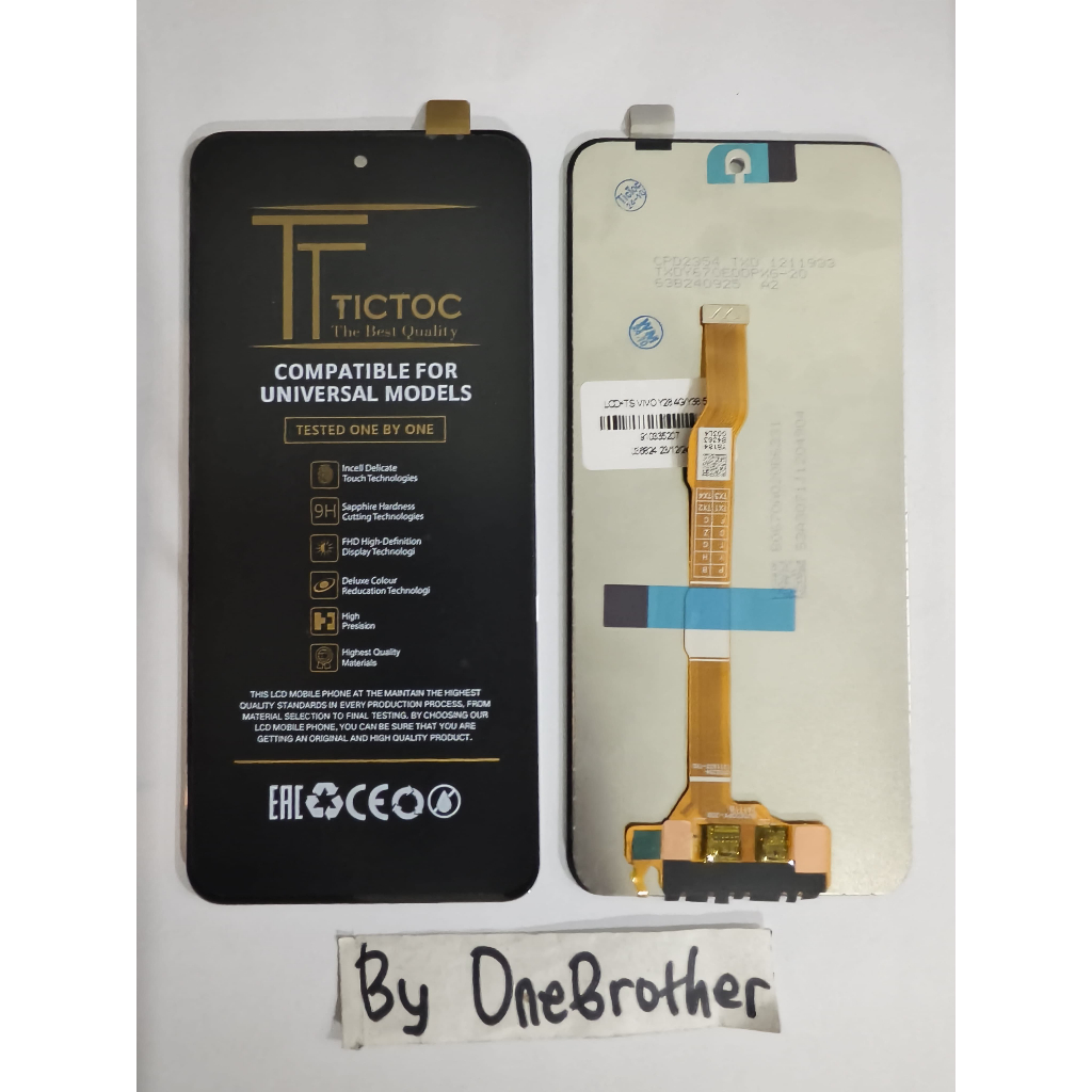Jual LCD TOUCHSCREEN 1SET VIVO Y28 4G/ Y38 5G/ Y19S 2024/ Y37 PRO/ Y29 ...