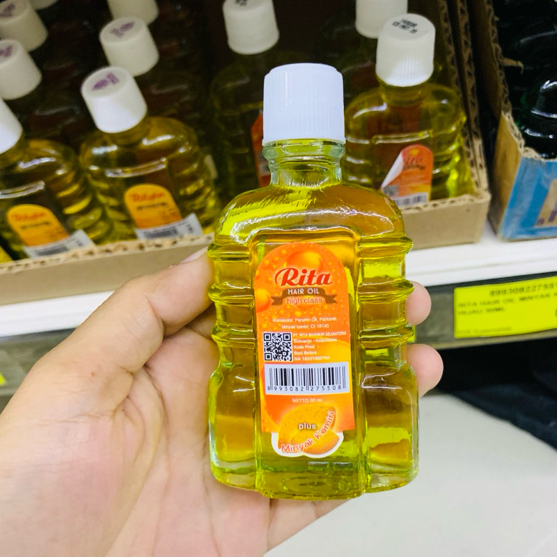 Jual Rita Hair Oil Minyak Kemiri 50ml | Shopee Indonesia