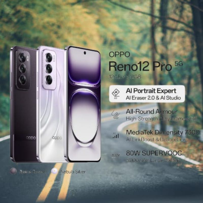Jual OPPO RENO12 5G 12GB/512GB GARANSI RESMI | Shopee Indonesia