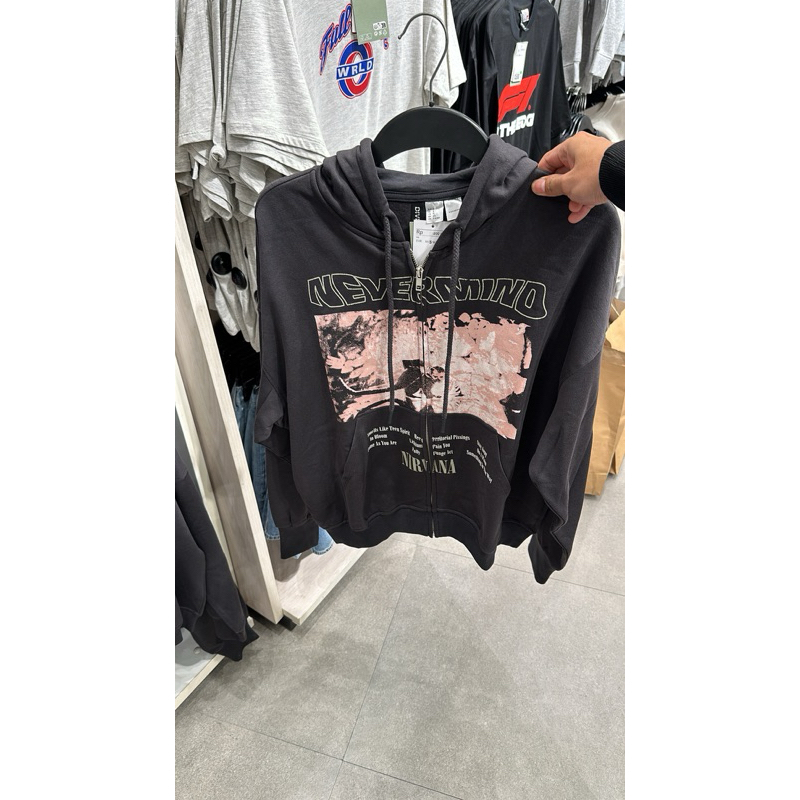SWEATER NIRVANA H&M sale original store SIAP KIRIM FREE PAPERBAG