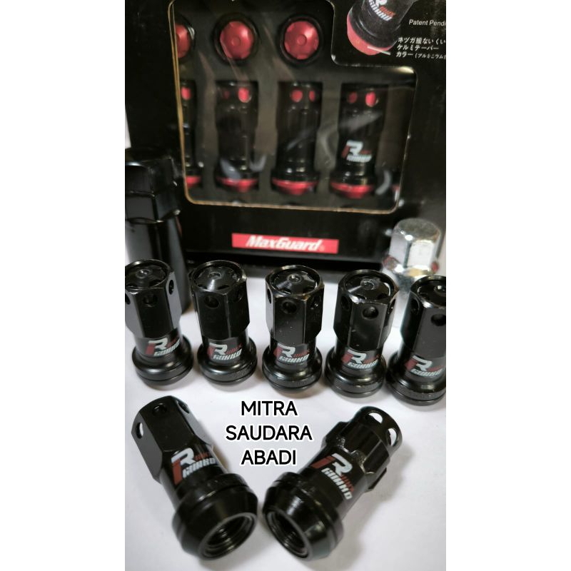 Jual Mur Roda Racing Mur Baut Roda R MAXGUARD | Shopee Indonesia