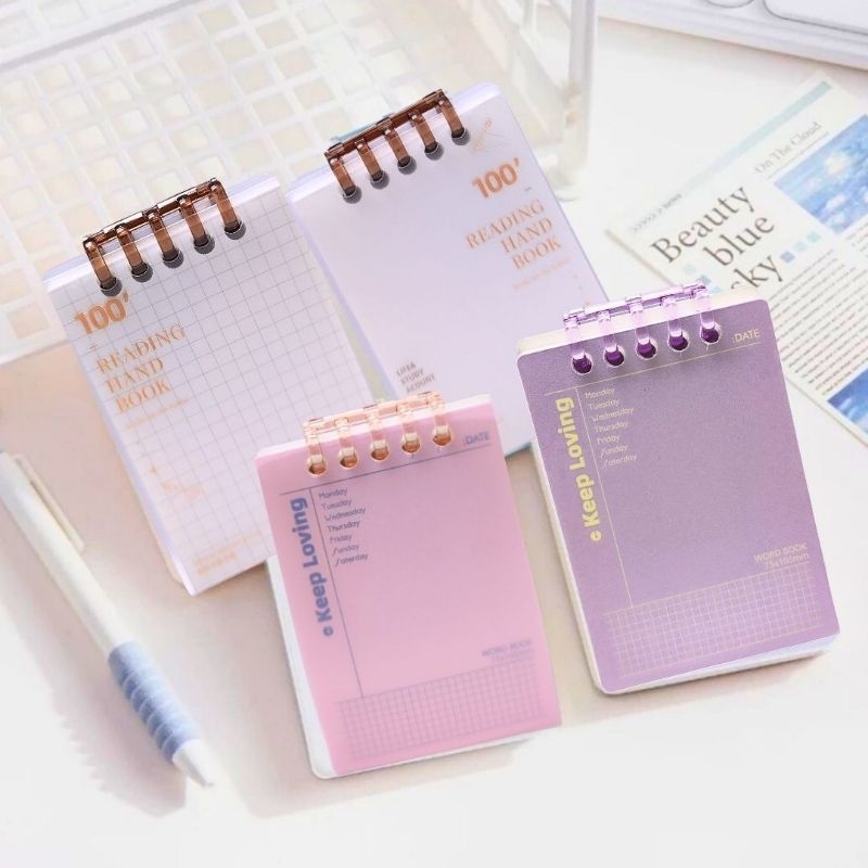 Jual 1 pcs buku kecil A7 simple mini notebook refillable | Shopee Indonesia