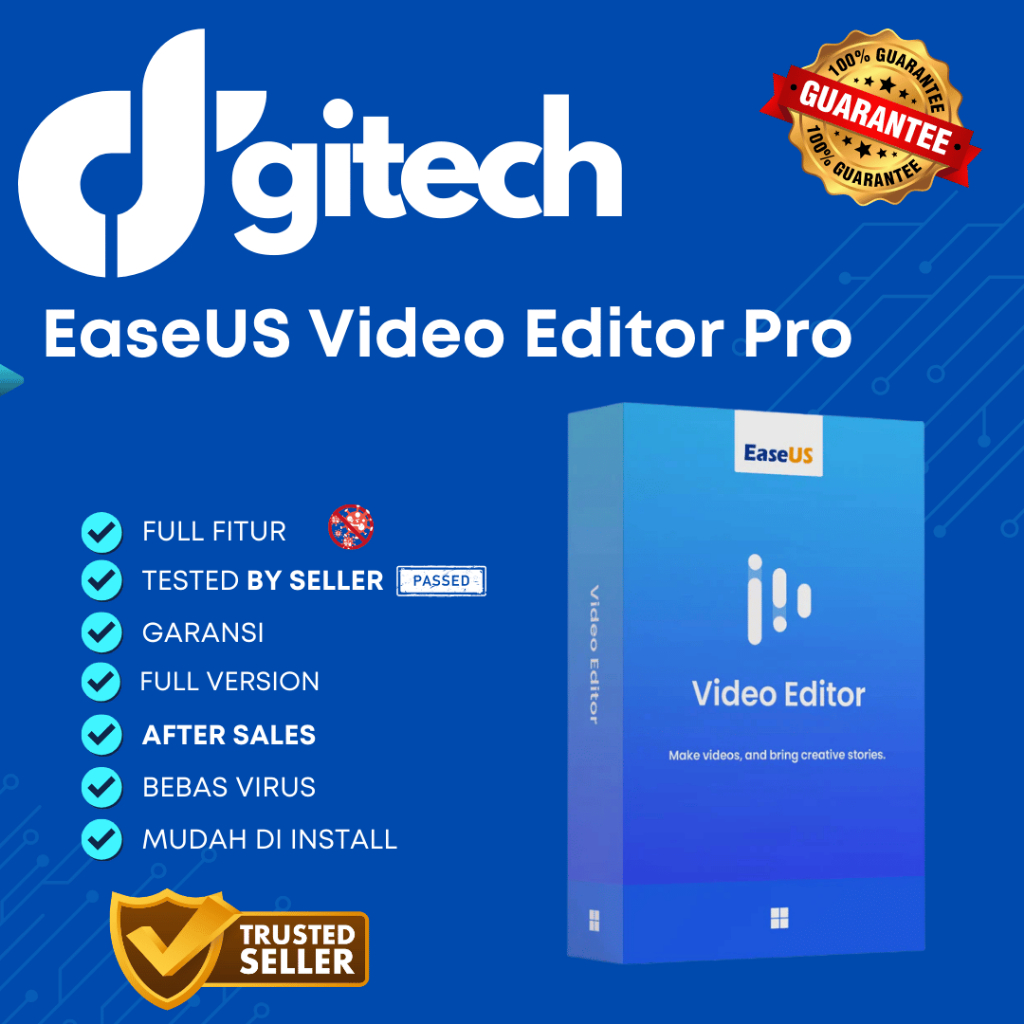 Jual EaseUS Video Editor Pro – Software Editing Video Profesional ...