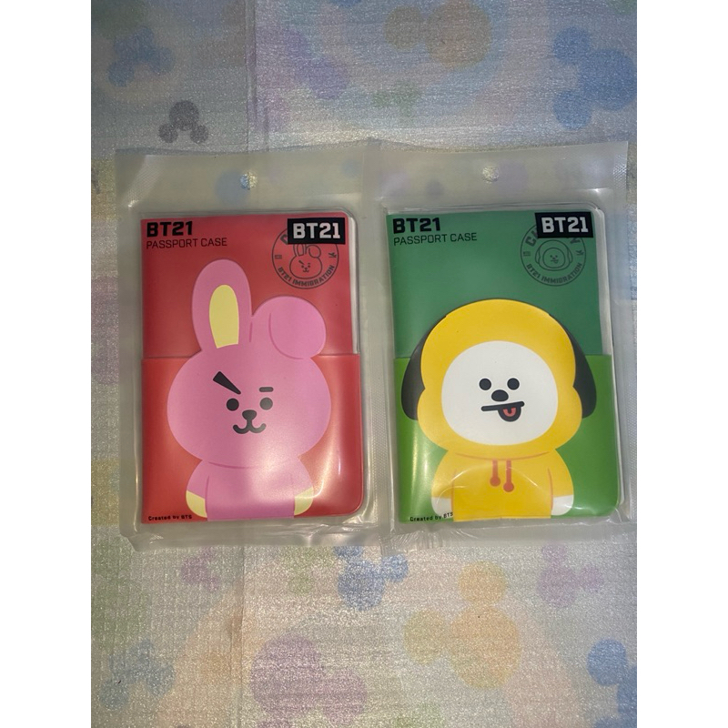 Jual BT21 Official Passport Case Chimmy Cooky Jimin Jungkook BTS ...