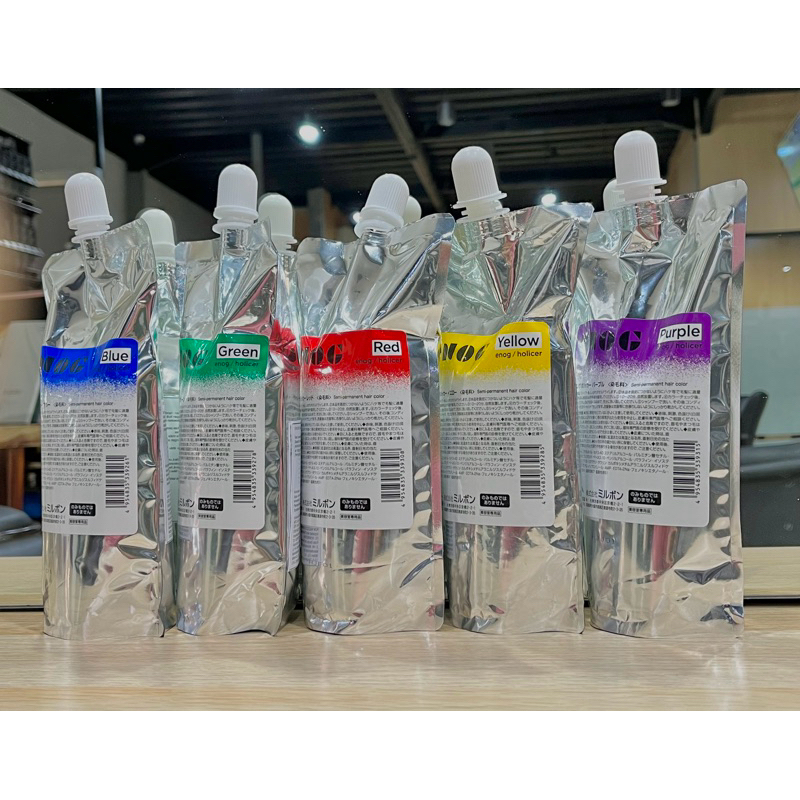 Jual MILBON ENOG HOLICER PROFESSIONAL HAIR COLOR 400ML | Shopee Indonesia