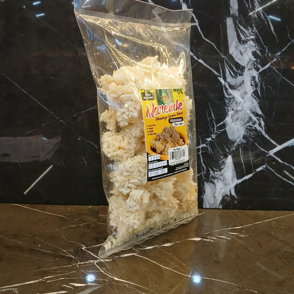 Jual Rengginang Rasa Bawang Nikmat Crunchy 165g | Shopee Indonesia