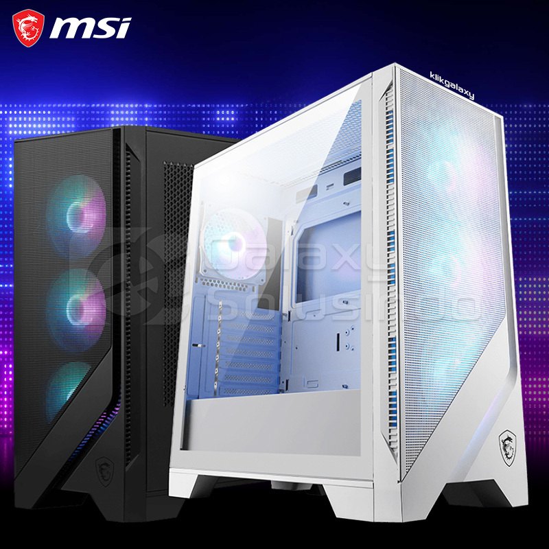 Jual MSI MAG FORGE 320R Airflow Tempered Glass ATX Gaming Case - Casing ...