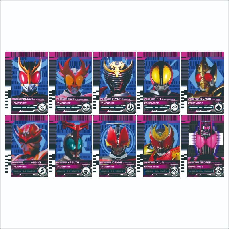 Jual Custom Card Kamen Rider Decade Final Attack Rider Untuk Dx Neo ...