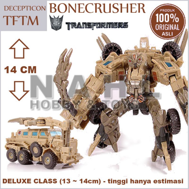 Transformers Studio Series N.E.S.T. Bonecrusher Action Figure for Boys and Girls, Age 8