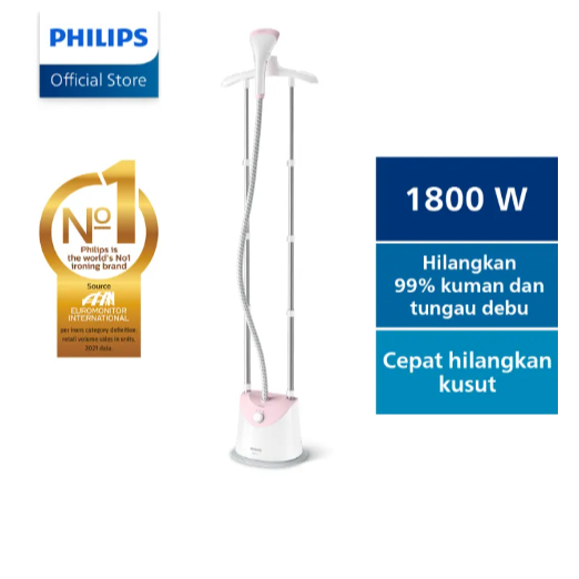 Jual Philips Stand Steamer GC485/40 - Pastel Pink - 1800 W | Shopee ...