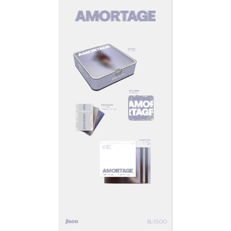 Jisoo Mini Album - AMORTAGE (Deluxe Edition) – Choice Music LA