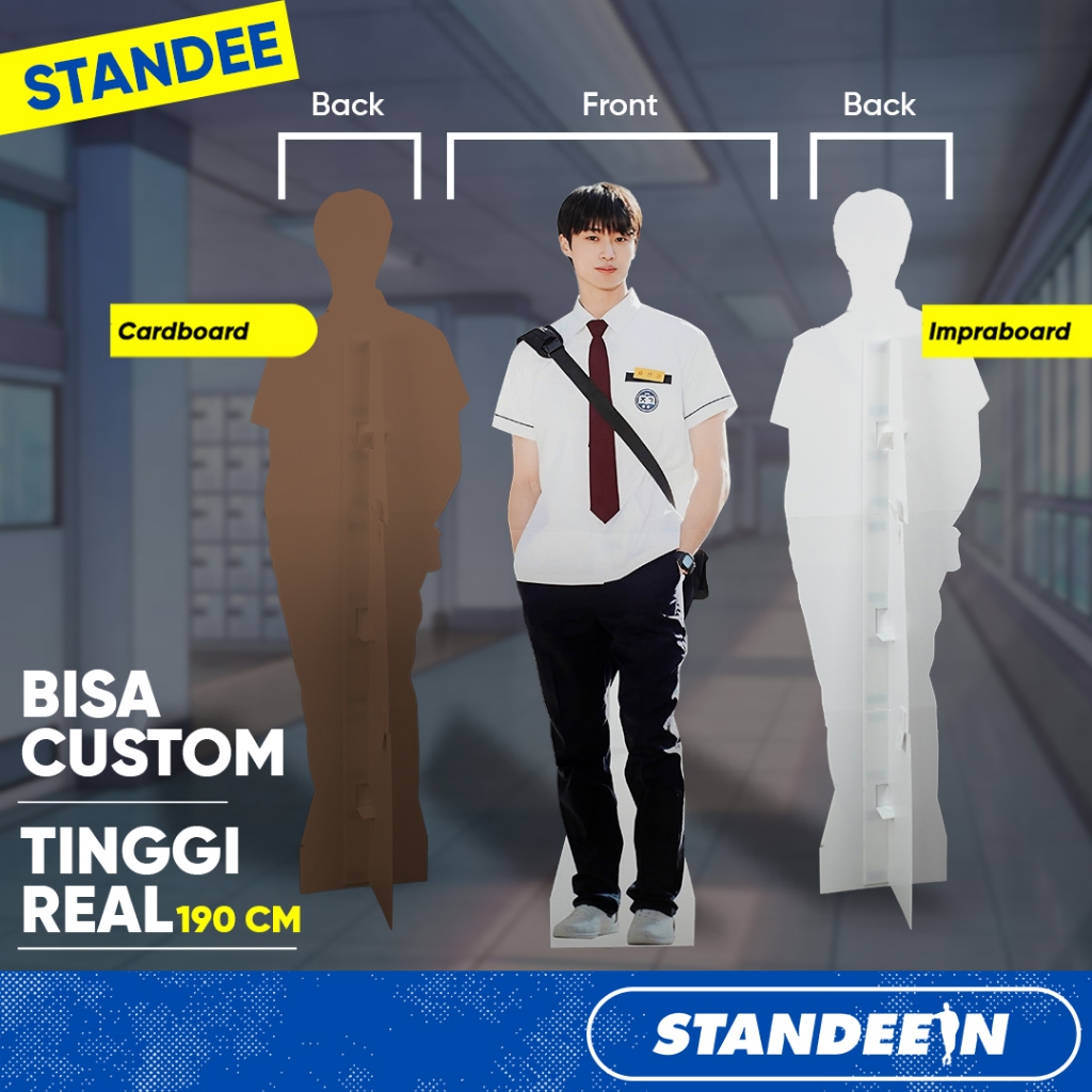 Jual Standee Beon Woe Soe Real Size Bisa Custom Gambar | Shopee Indonesia