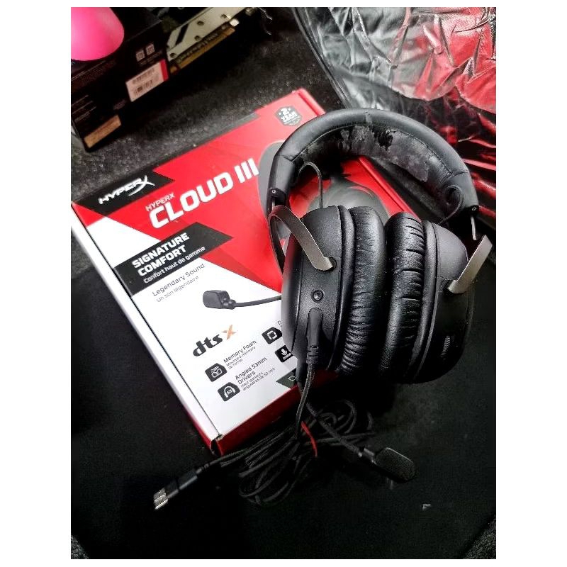 Jual Headset Hyperx Cloud 3 PRELOVED Not Cloud Alpha EPOS GSP G Pro X ...