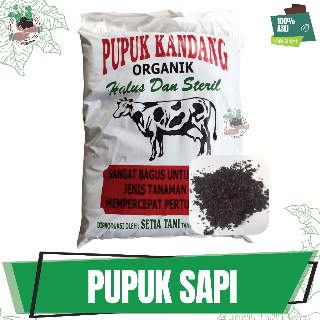 Jual Pupuk Kandang Sapi Organik Halus Pupuk untuk Tanaman Hias Buah ...
