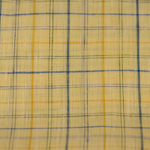 Jual Linen Shirting Kuning Garis-garis Biru Kuning (1M) | Shopee Indonesia
