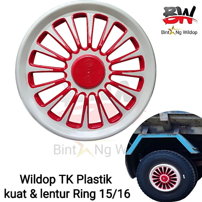 Jual Wildop tk plastik truk terbaru dokar kastem cat merah ring 15 16 ...