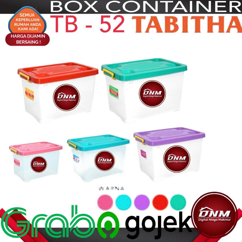 Jual Container Box Plastik Tabitha TB 52 Kotak Penyimpanan Besar Jumbo ...