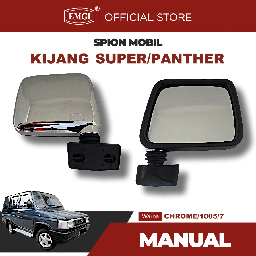 Jual EMGI - Spion Mobil Variasi Kijang Super / Panther - Manual Chrome ...