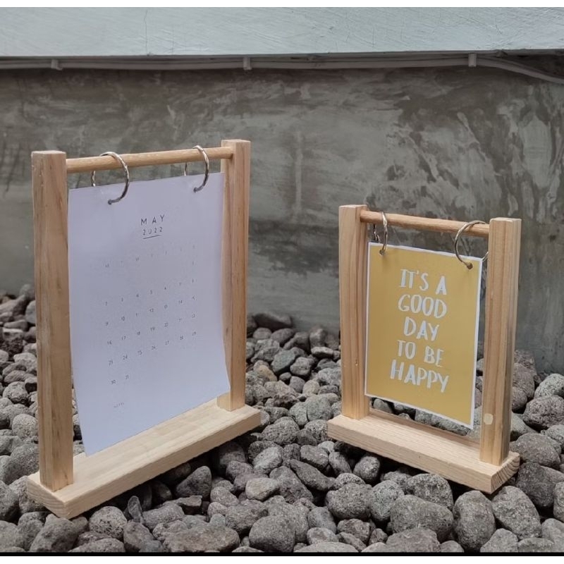 Jual stand menu cafe | stand menu foto | stand menu calender ukuran A5 ...