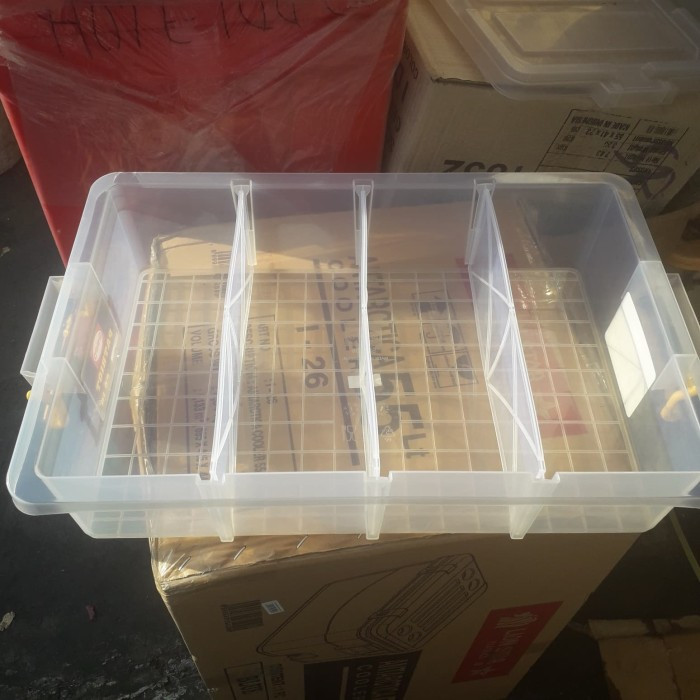 Jual Box Container 4 Sekat CB 19 Liter Shinpo 136 Patriot Kotak ...