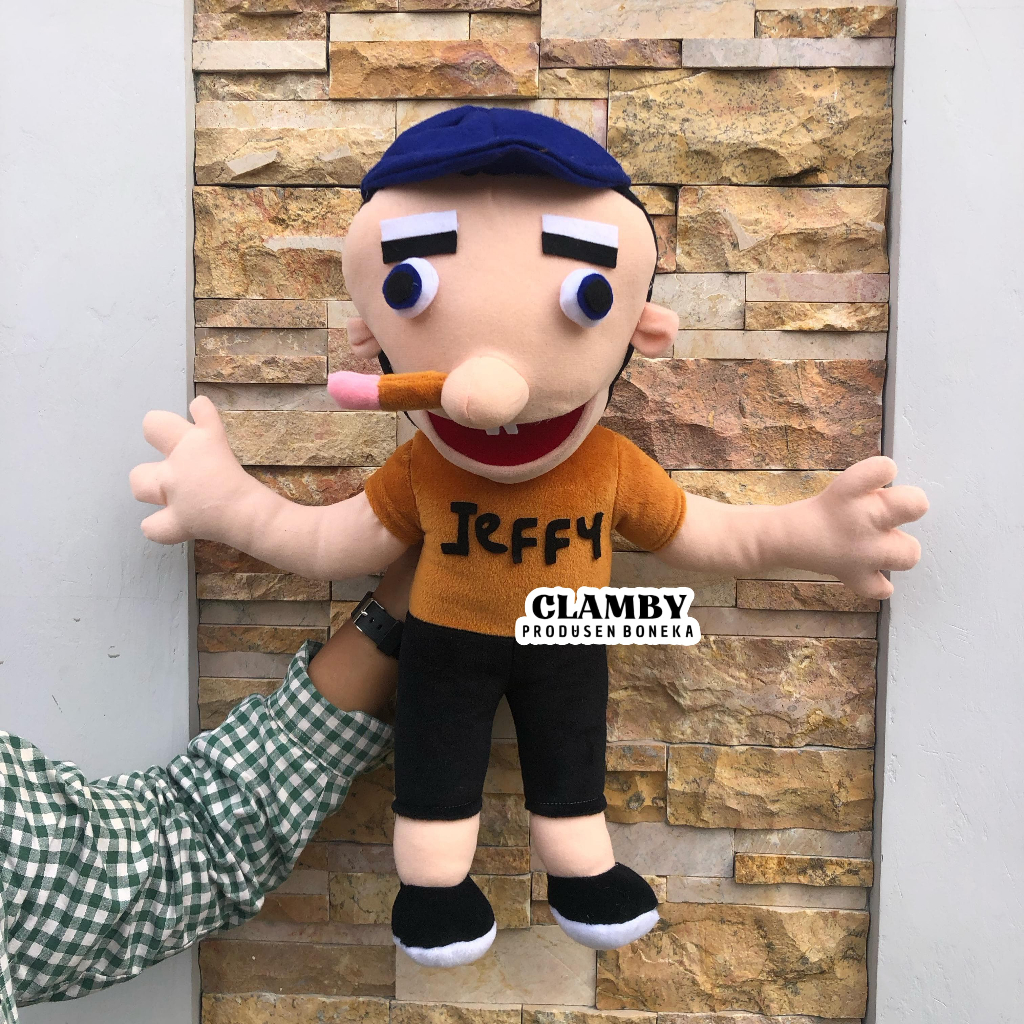 Jual Hand Puppet Muppet Karakter Kartun Jeffy Cartoon | Boneka Tangan ...