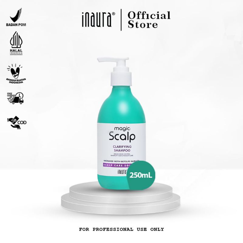 Jual Inaura Magia Scalp Clarifying shampoo 250 ml | Shopee Indonesia