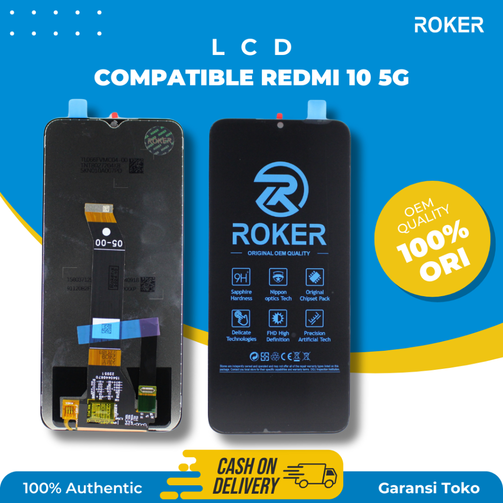 Jual ROKER LCD TOUCHSCREEN XIAOMI REDMI 10 5G /POCO M4/POCO M5/NOTE 11E ...