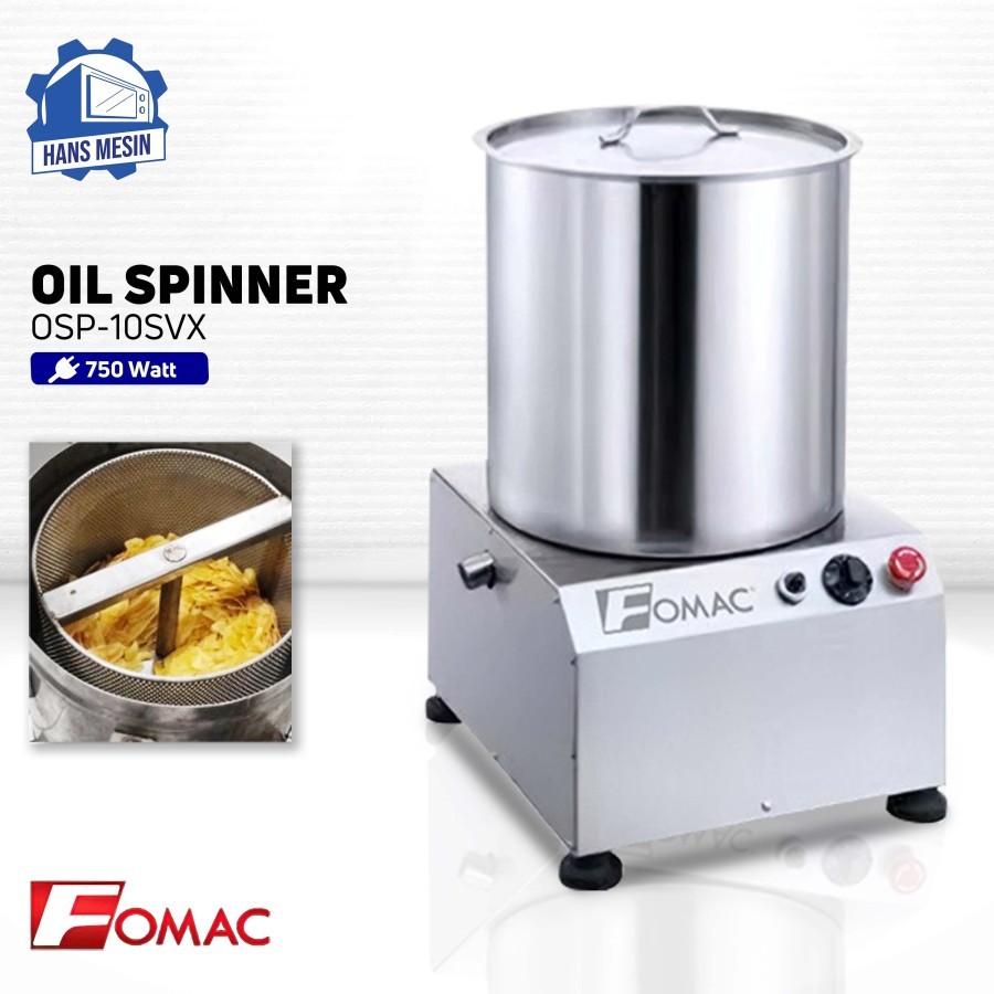 Jual Oil Spinner Machine OSP-10SVX (FOMAC) Mesin Peniris Minyak 10 Kg ...