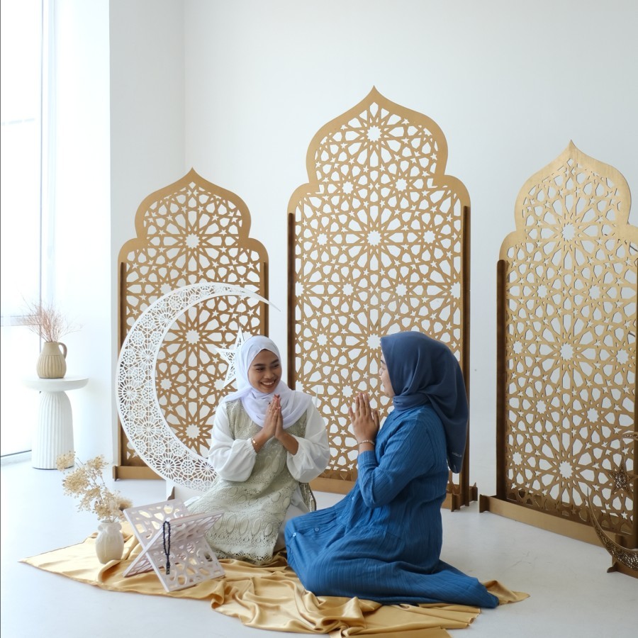 Jual Backdrop Ramadhan Morocco | Dekorasi Lebaran Islamic | Shopee ...