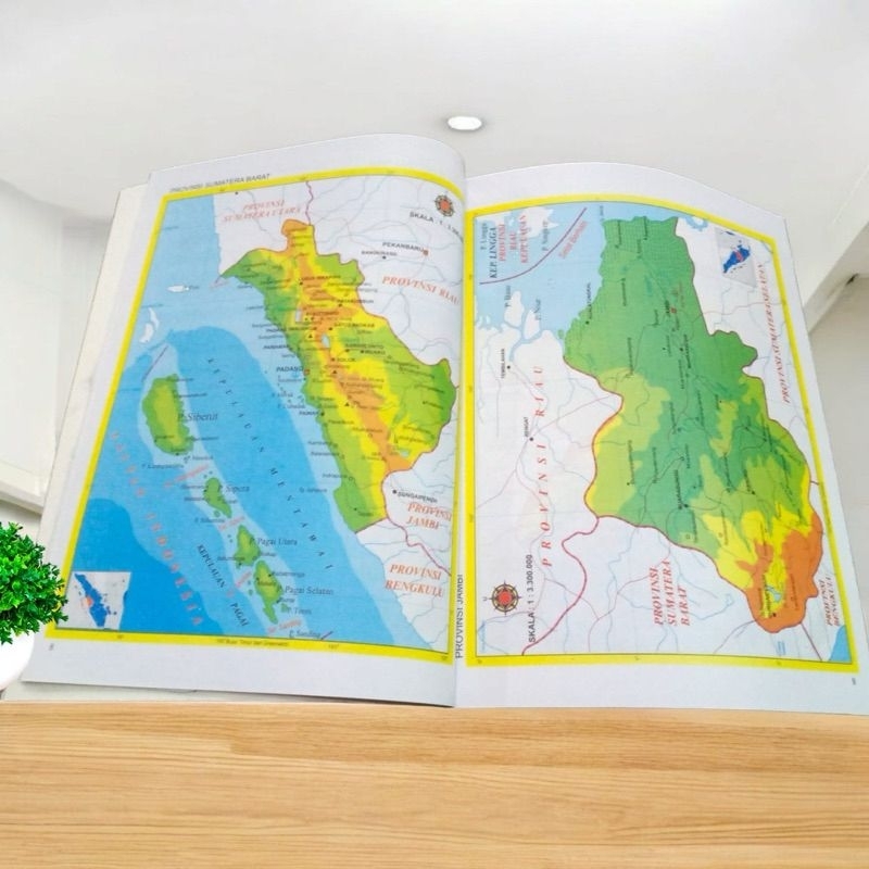 Jual BUKU ATLAS INDONESIA DAN DUNIA EDISI 38 PROVINSI DI INDONESIA ...