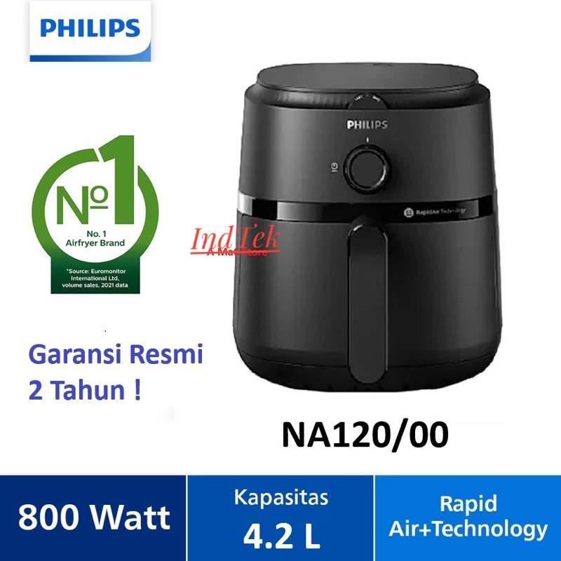 Jual Air Fryer Philips NA 120 4.2 Liter | Shopee Indonesia