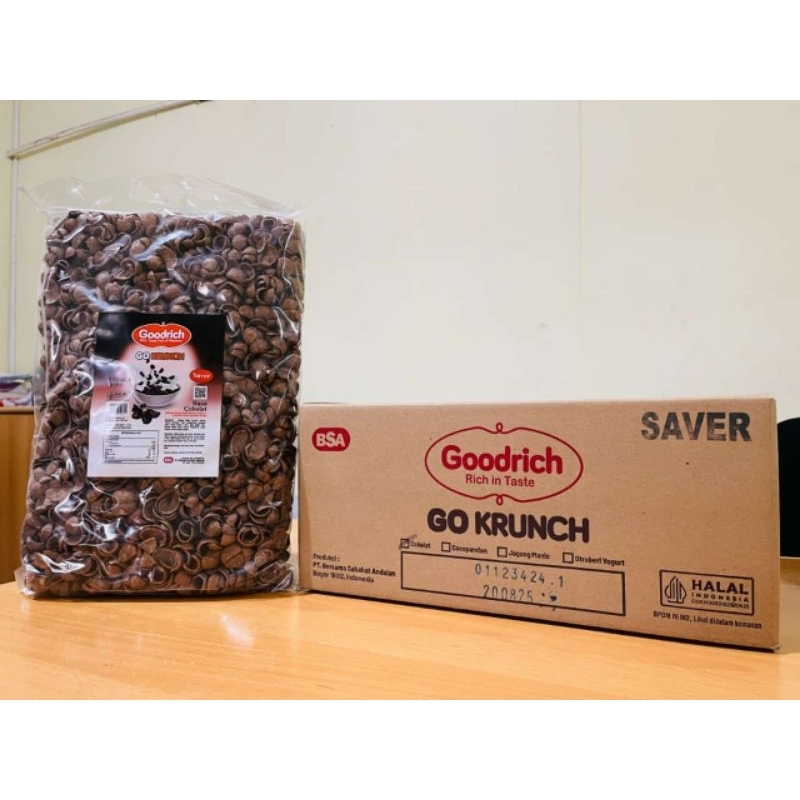 Jual Goodrich Go Krunch Coklat 1 Kg | Shopee Indonesia
