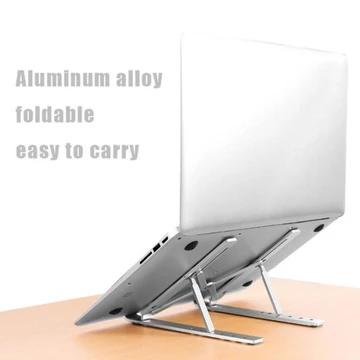 Stand Laptop Tablet Alumunium Portable Foldable