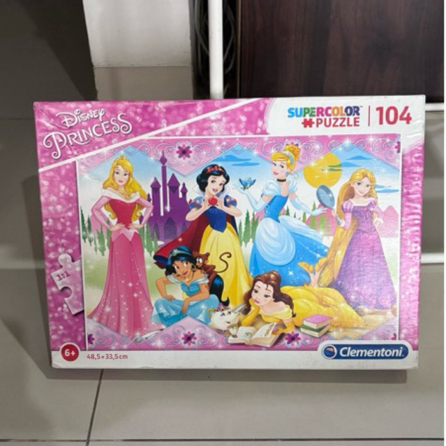 Jual Clementoni Supercolor Puzzle 104pcs 6+ Princess | Shopee Indonesia