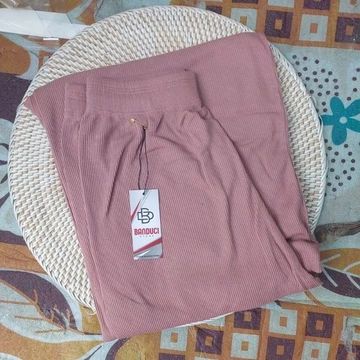 Celana Kulot Wanita Kulot Knit Polos Wanita