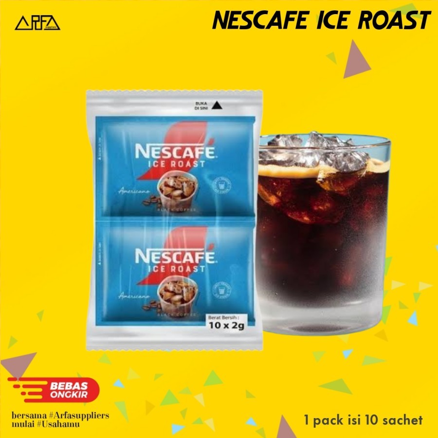 Jual Nescafe Ice Roast 10 x 2 gr | Shopee Indonesia