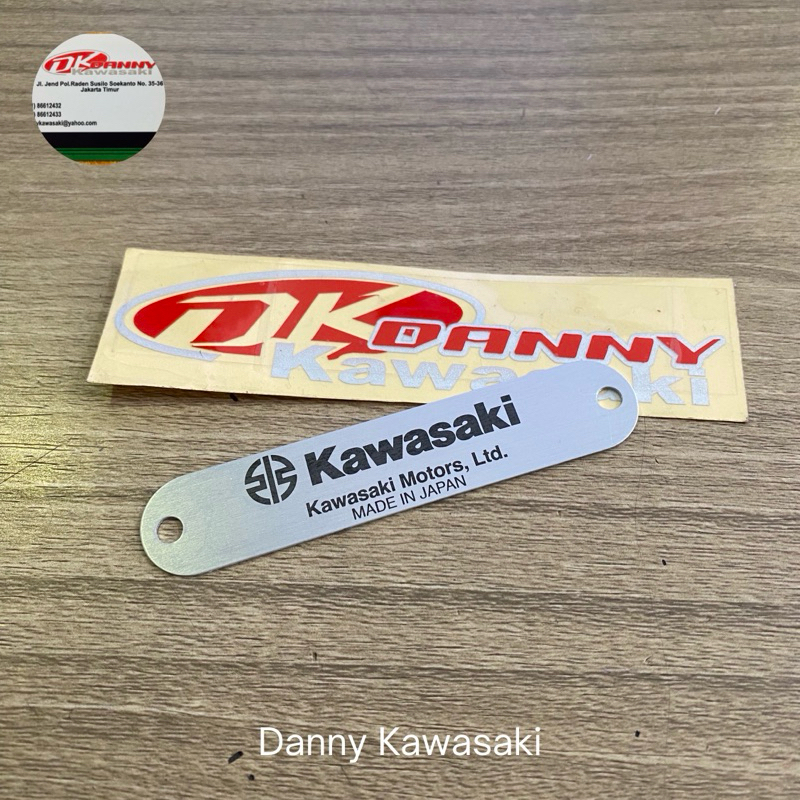 Jual Label rangka zx6r zx636 original sparepart kawasaki | Shopee Indonesia