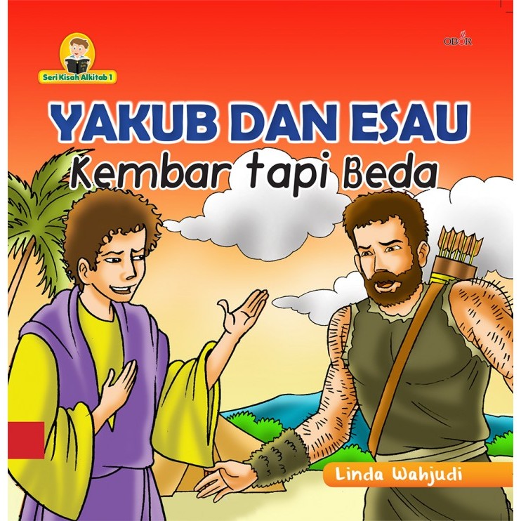 Jual Yeraya Buku Cerita Anak Rohani Yakub dan Esau Buku sekolah minggu ...