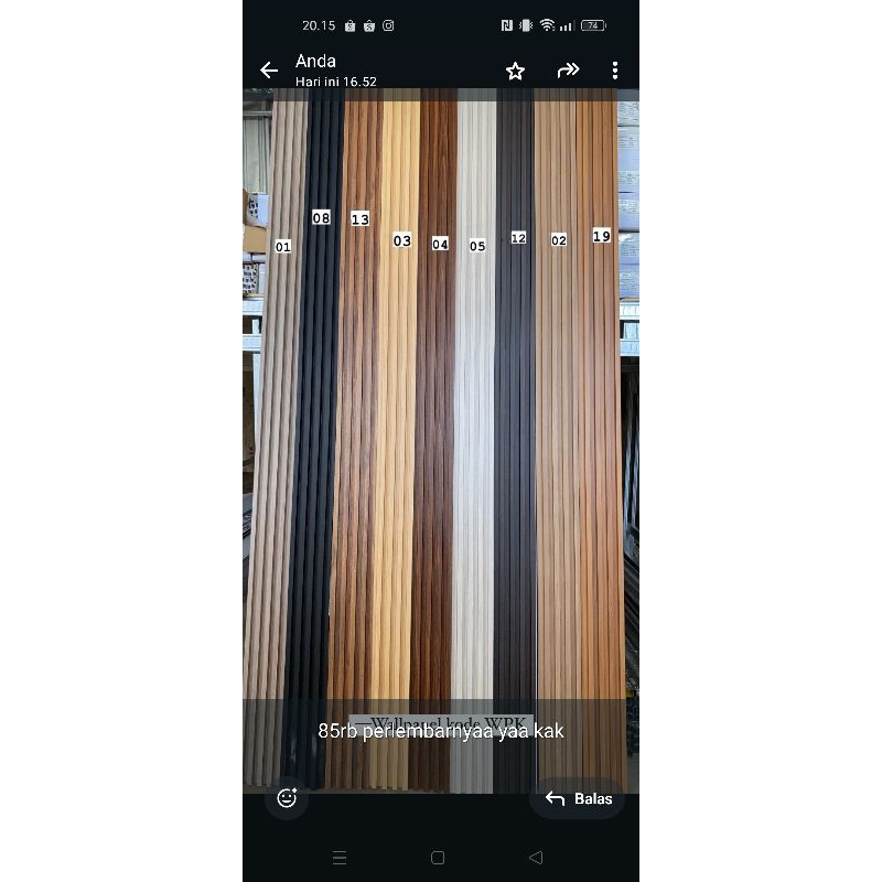 Jual PLAFON PVC, LIST PVC, WPC, MARMER | Shopee Indonesia