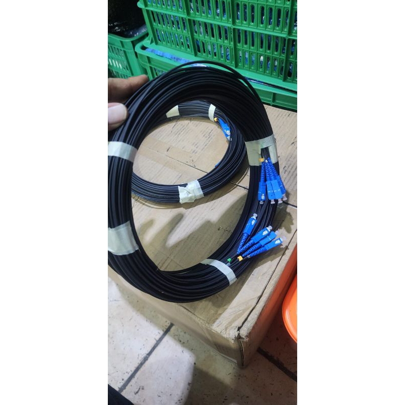 Jual precon 4 core 3 selling SC-SC 50 mtr | Shopee Indonesia