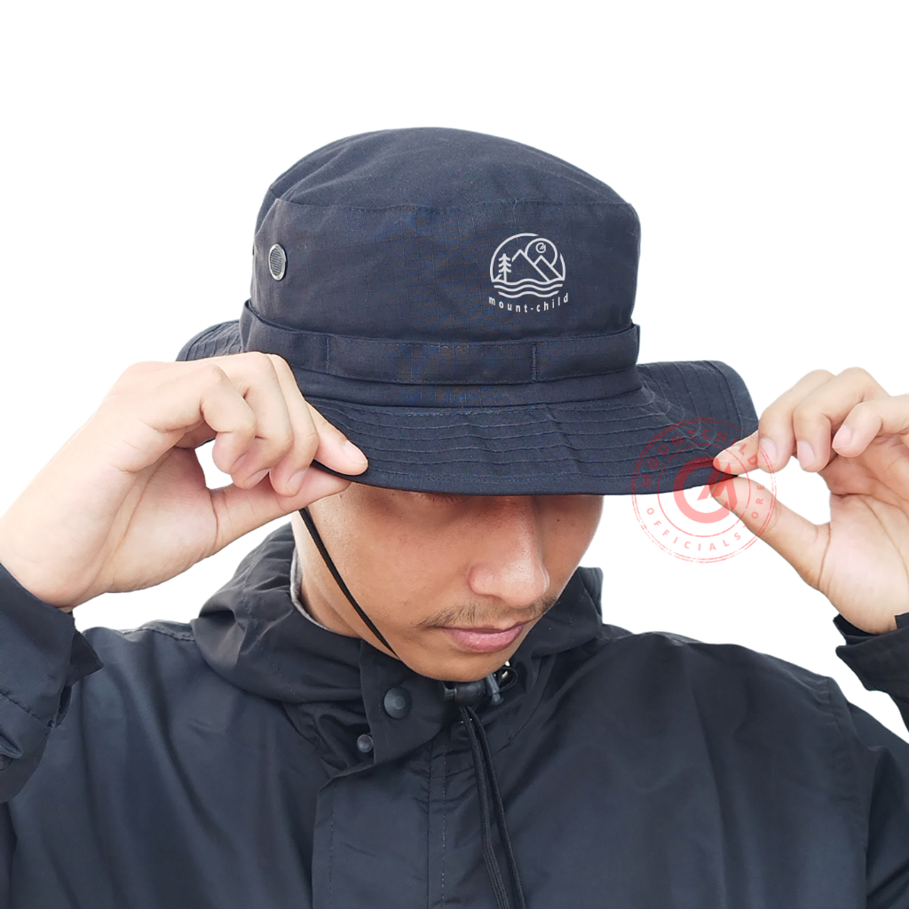Jual Topi Rimba pria wanita Dewasa Brackley Hat Premium Outdoor Camping ...